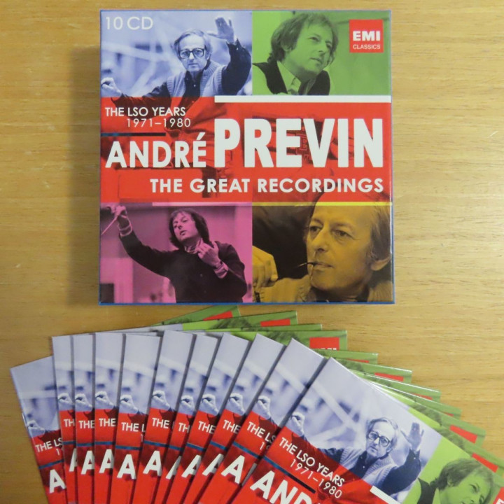 ANDRÉ PREVIN - THE GREAT RECORDINGS (THE LSO YEARS) (BOX SET)