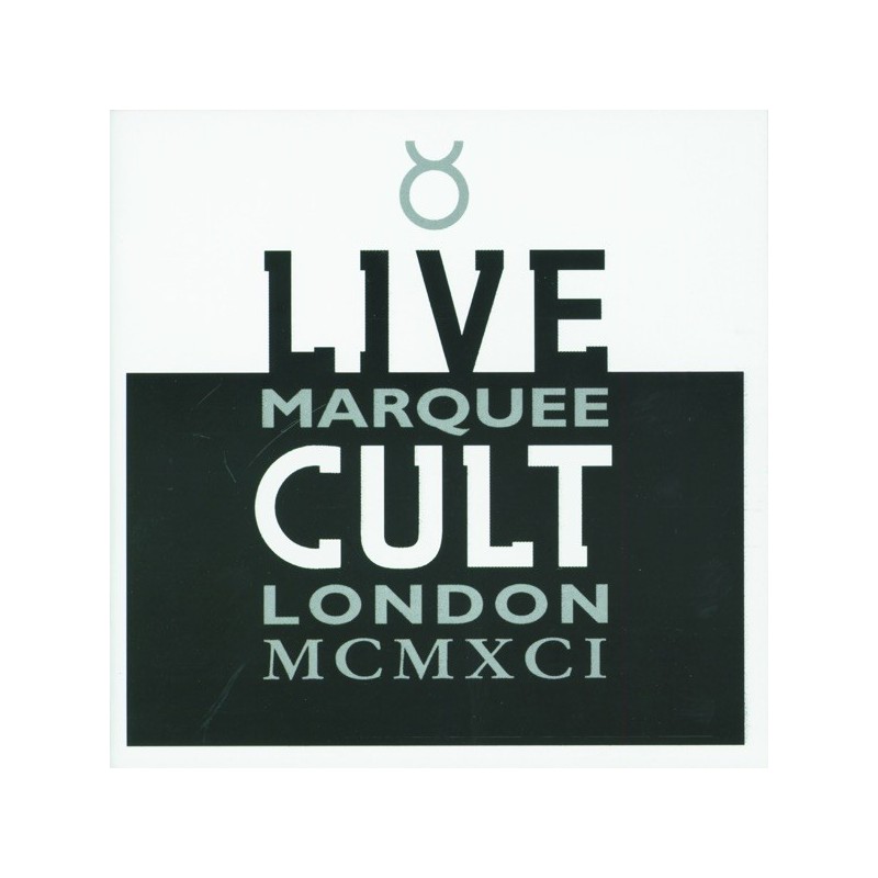 THE CULT - LIVE CULT MARQUEE LIVE 2CD