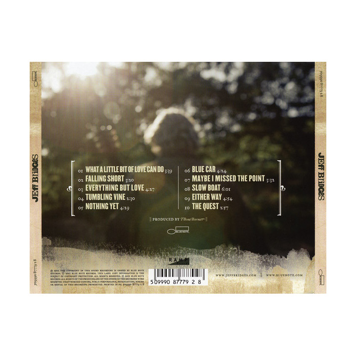 BRIDGES JEFF - JEFF BRIDGES - 1CD