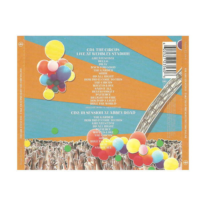 TAKE THAT - THE CIRCUS - 1CD