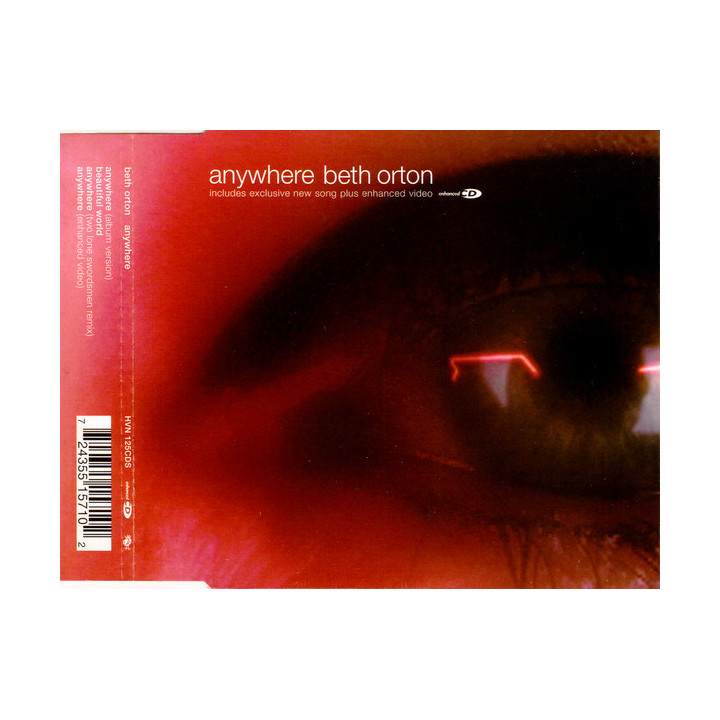 ORTON BETH - ANYWHERE - 1CD