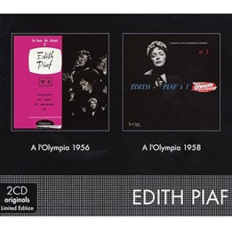 PIAF EDITH - A L'OLYMPIA 1956 + A L'OLYMPIA 1958 - 2CD