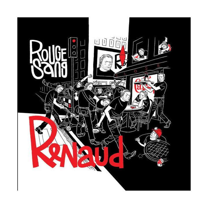 RENAUD - ROUGE SANG - 1CD