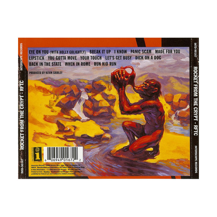ROCKET FROM THE CRYPT - RFTC - 1CD