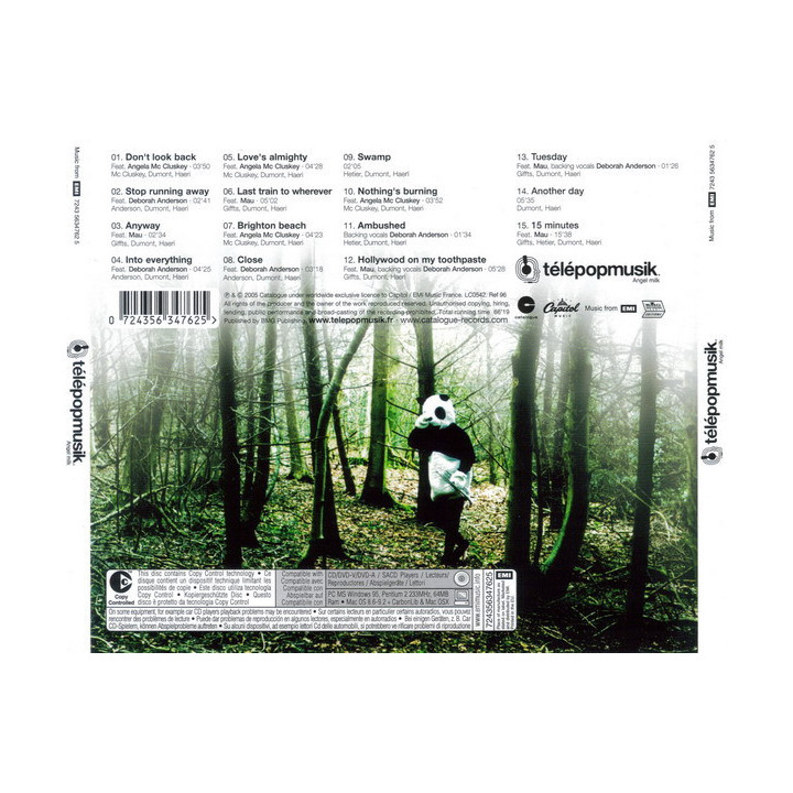 TELEPOPMUSIK - ANGEL MILK - 1CD