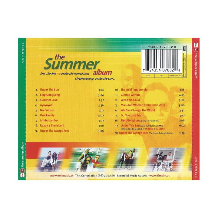 TIM TIM - THE SUMMER ALBUM - 1CD