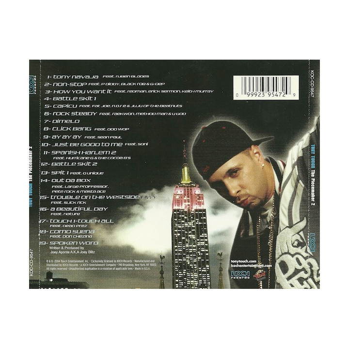 TONY TOUCH - THE PIECEMAKER 2 - 1CD