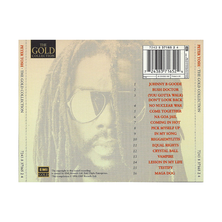 TOSH PETER - THE GOLD COLLECTION - 1CD