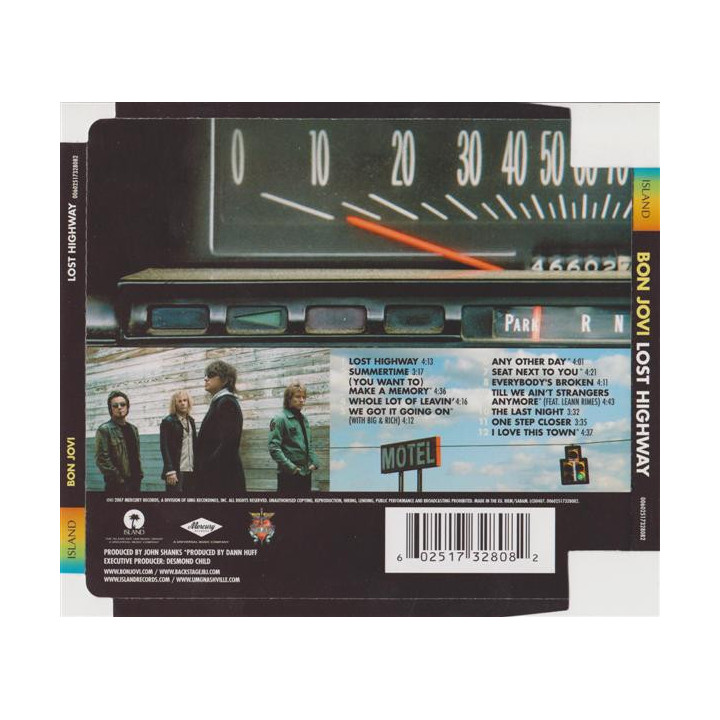 BON JOVI - LOST HIGHWAY - DVD