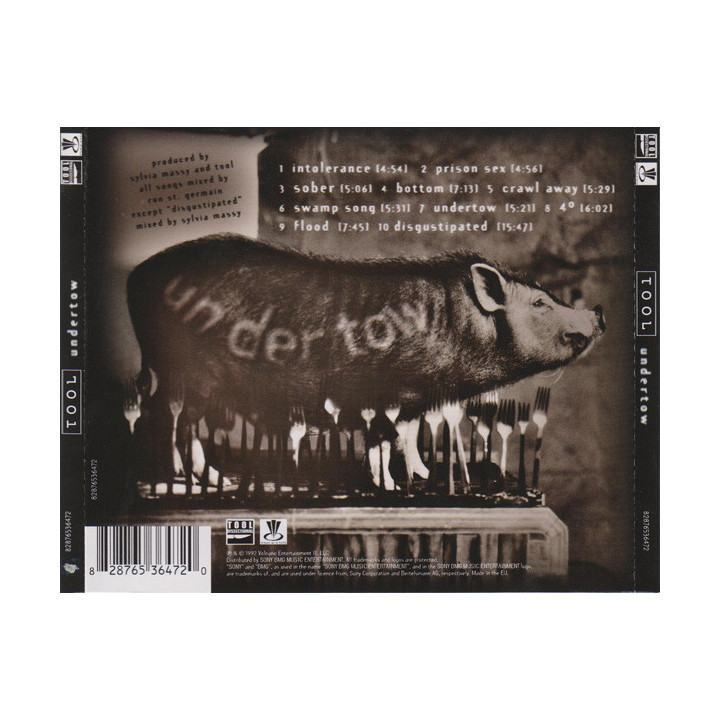 TOOL - UNDERTOW - 1CD