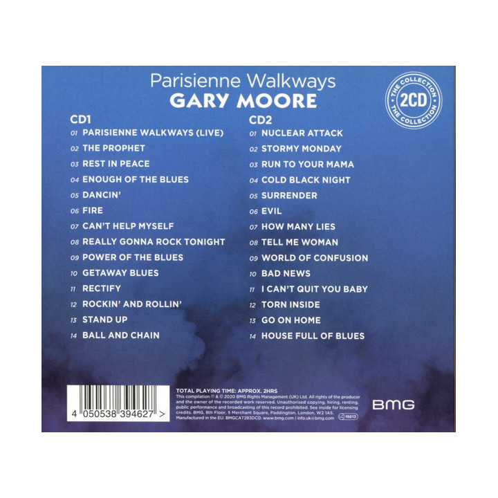 MOORE GARY - PARISIENNE WALKWAYS - BACK ON THE STREETS - 2CD
