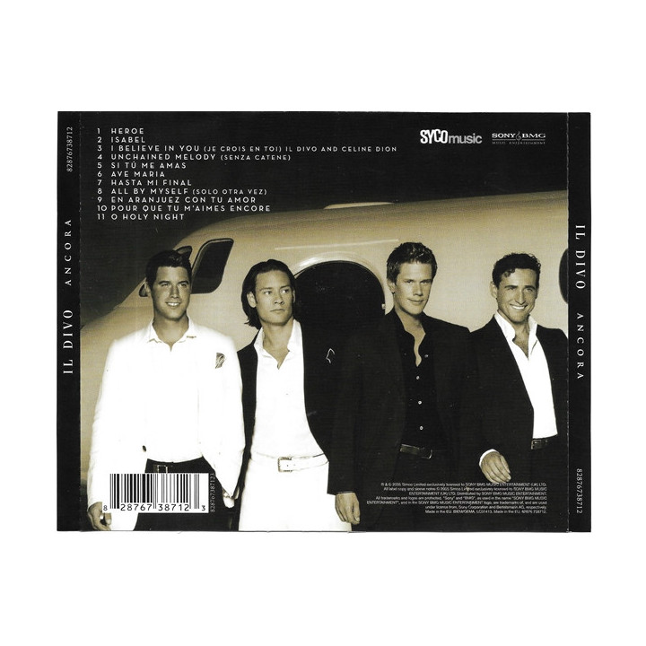 IL DIVO - ANCORA - 1CD
