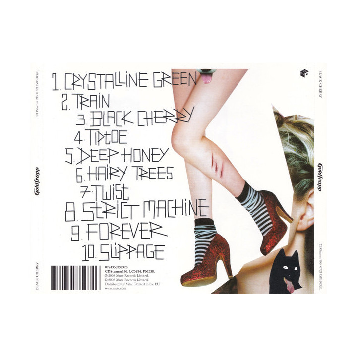 GOLDFRAPP - BLACK CHERRY (normal ed.) - 1CD