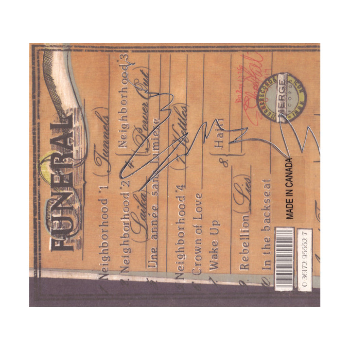 ARCADE FIRE - FUNERAL - 1CD
