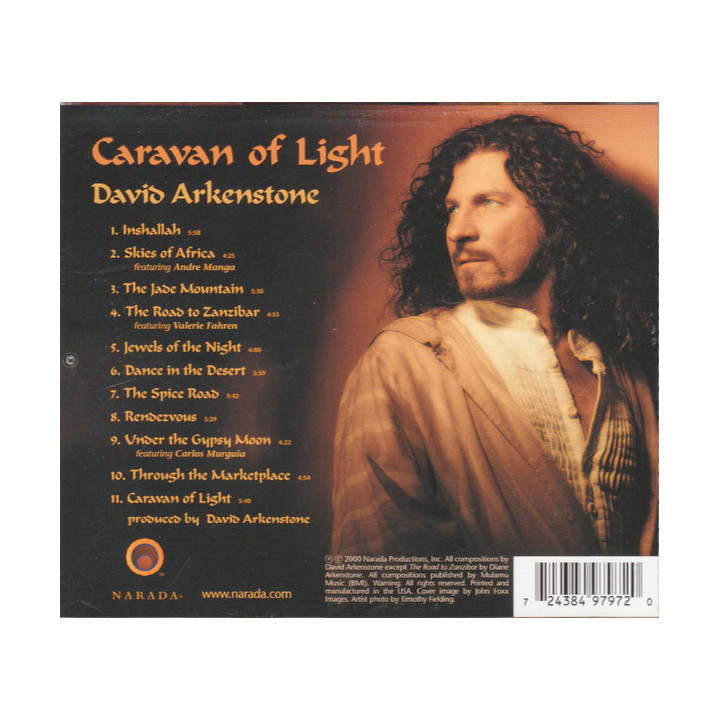 ARKENSTONE DAVID  - CARAVAN OF LIGHT - 1CD