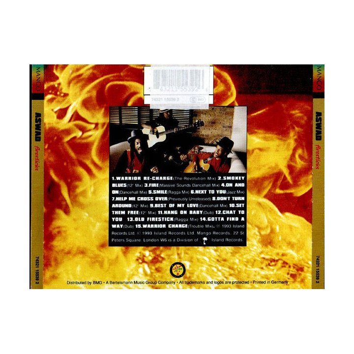 ASWAD - FIRESTICKS - 1CD