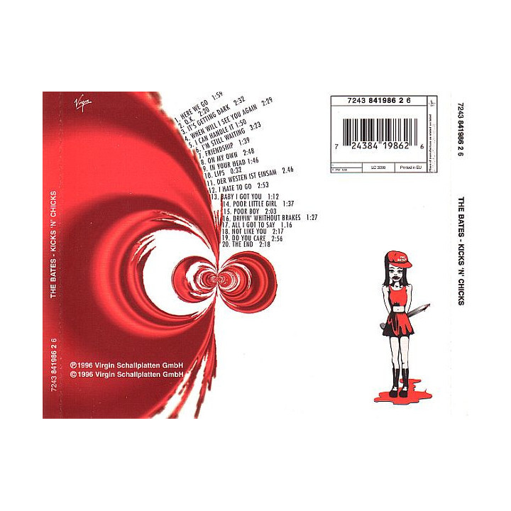 BATES  - KICKS & CHICKS - 1CD