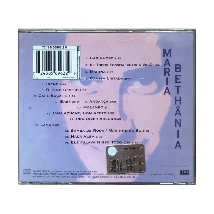 BETHANIA MARIA - MEUS MOMENTOS - 1CD