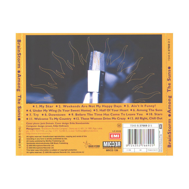 BRAINSTORM  - JOURNEY TO THE LIGHT - 1CD