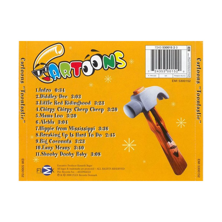 CARTOONS  - TOONAGE - 1CD