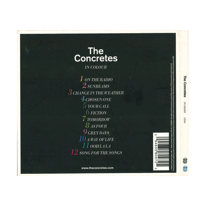 CONCRETES,THE - THE CONCRETES - 1CD
