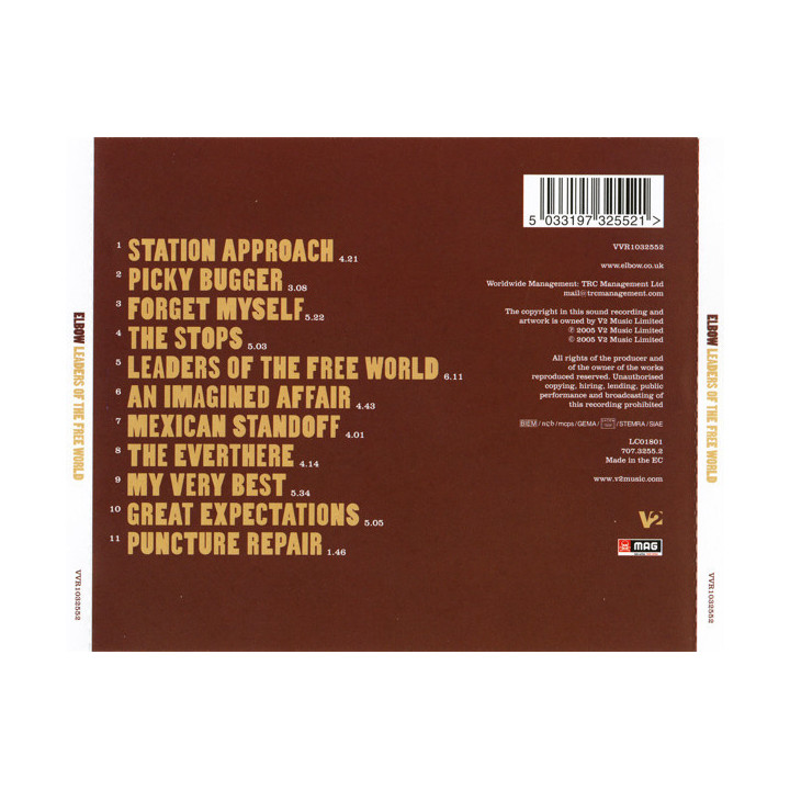 ELBOW - CAST OF THOUSANDS - 1CD