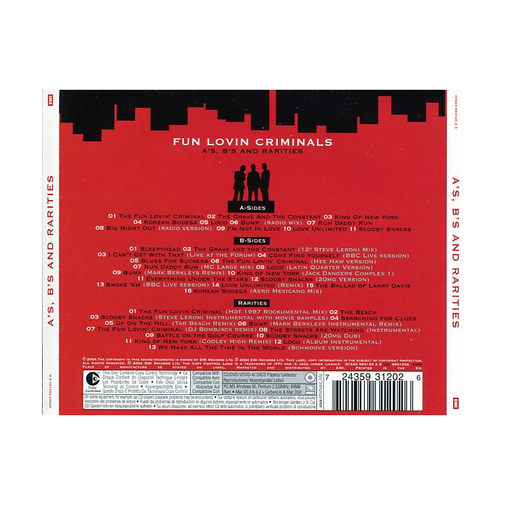 FUN LOVING CRIMINALS - MIMOSA - 1CD