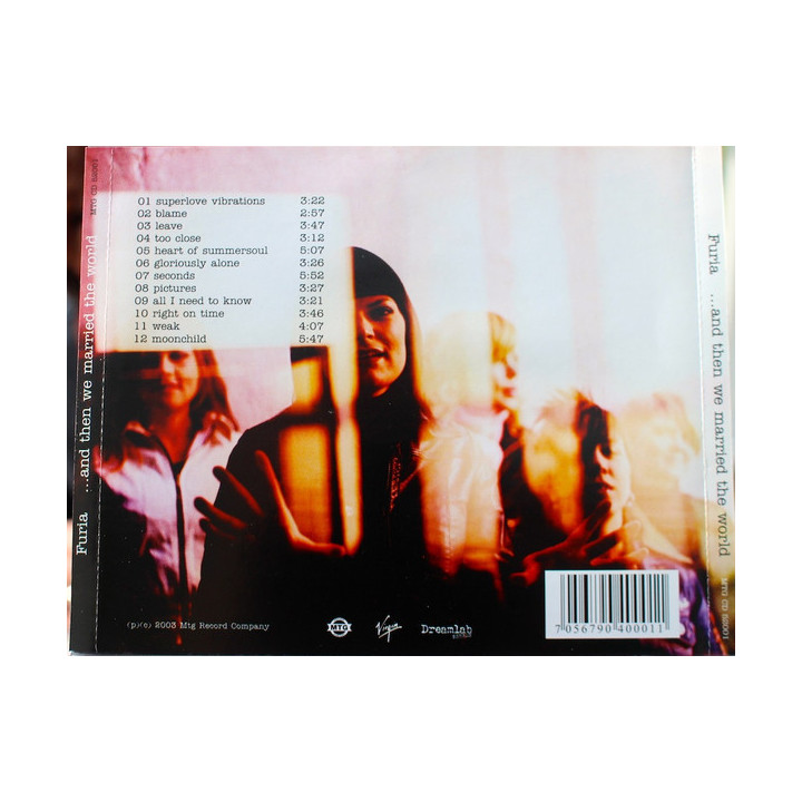 FURIA  - PIECE OF PARADISE - 1CD