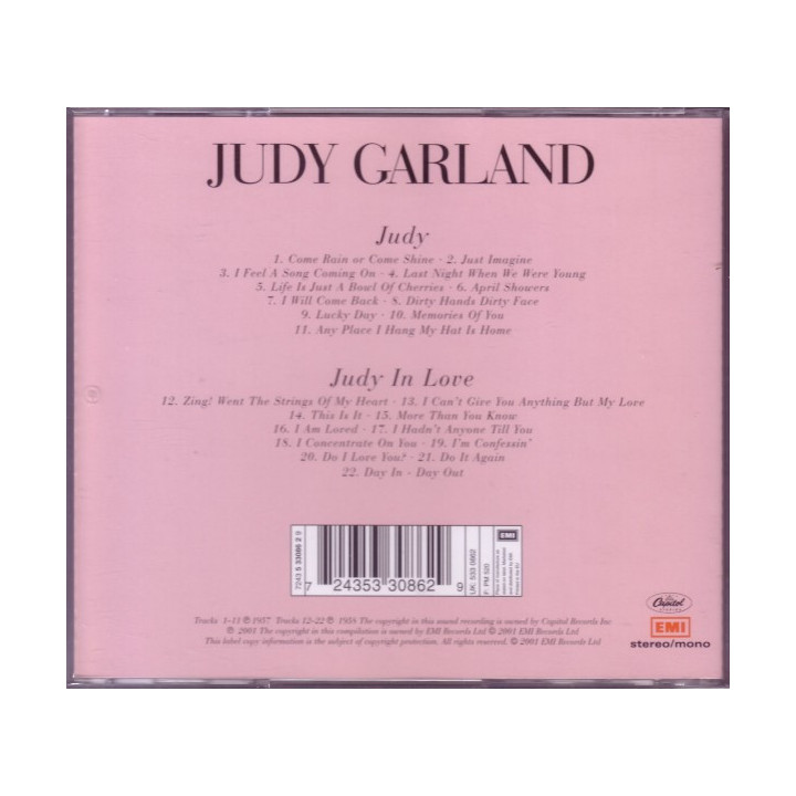 GARLAND JUDY - THE BEST OF - 1CD