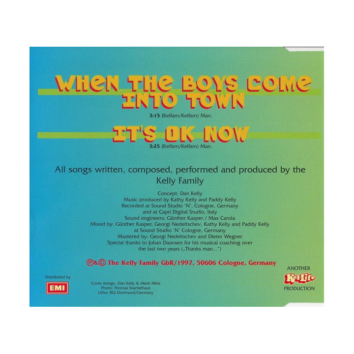 KELLY FAMILY,THE - OVER THE HUMP - 1CD