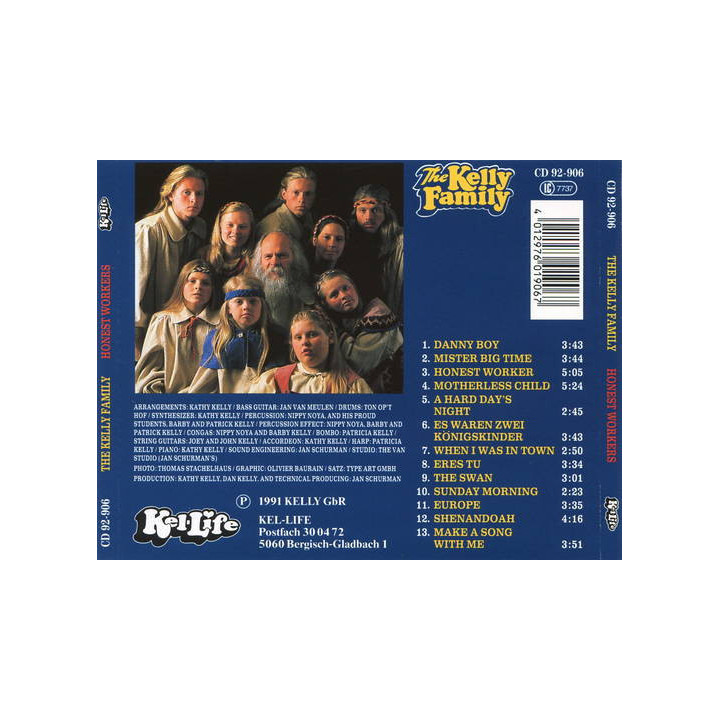 KELLY FAMILY,THE - STREET LIFE - 1CD