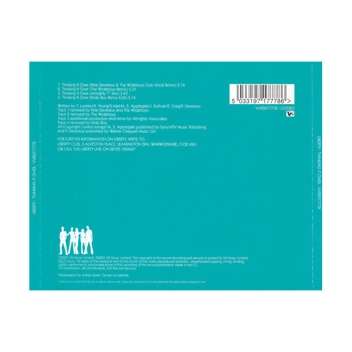 LIBERTY X - BEING SOMEBODY - 1CD