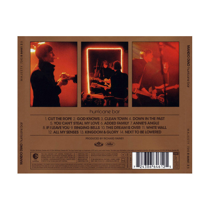 MANDO DIAO  - ODE TO OCHRASY - 1CD