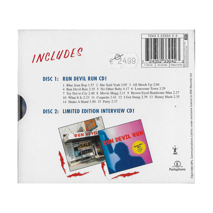McCARTNEY PAUL  - BACK IN THE WORLD - LIVE - 1CD
