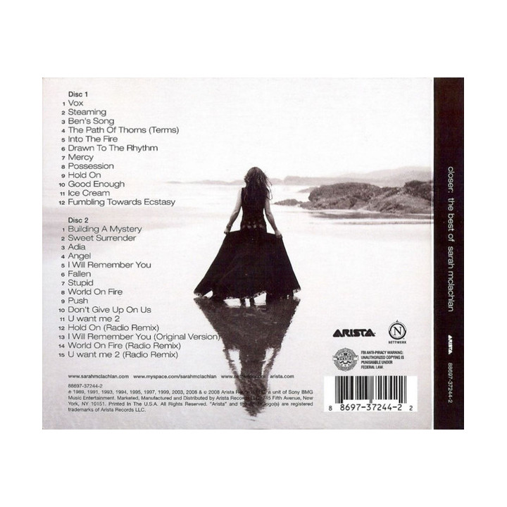 MCLACHLAN SARAH - LAWS OF ILLUSION - 1CD