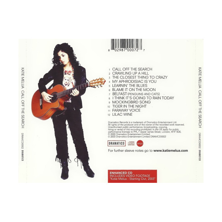 MELUA KATIE - LIVE AT THE 02 ARENA - 1CD