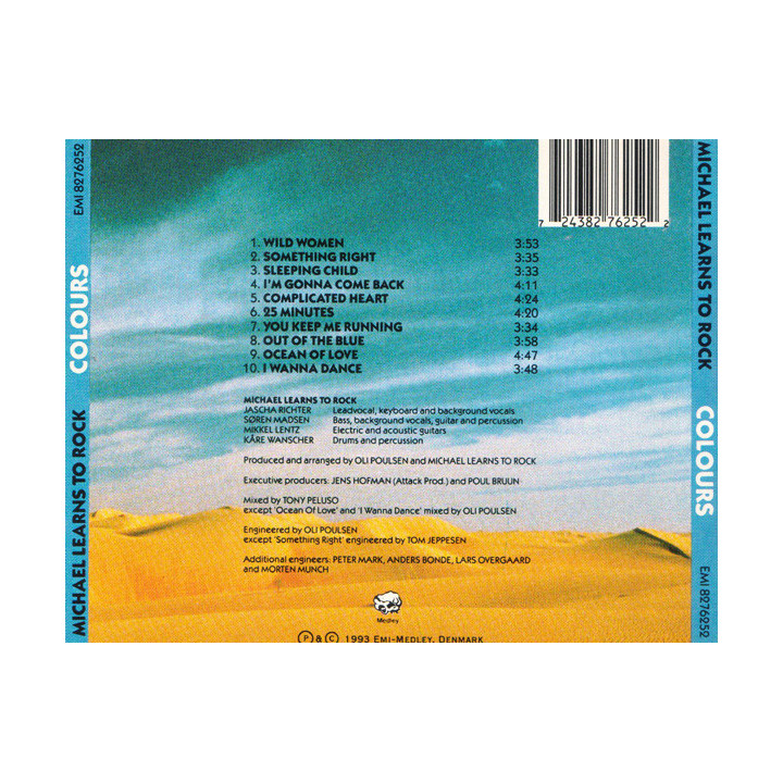 MICHAEL LEARNS TO ROCK  - PLAYED ON PEPPER - 1CD