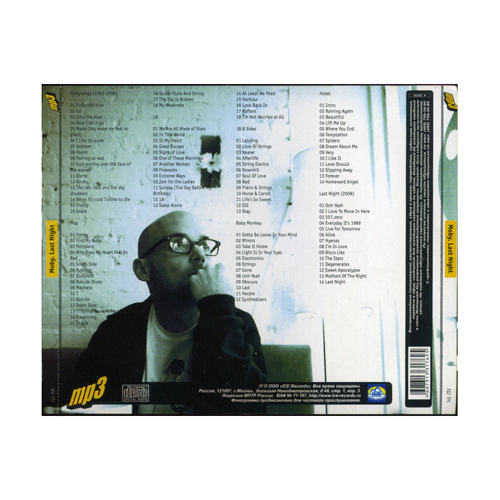 MOBY - I LIKE TO SCORE - 1CD
