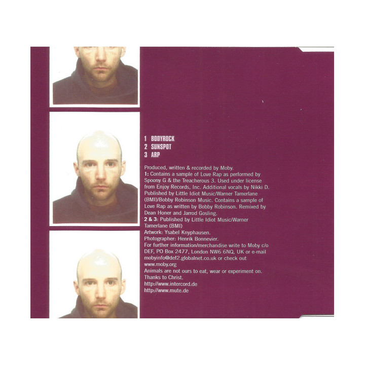 MOBY - CDS - HONEY - 1CD