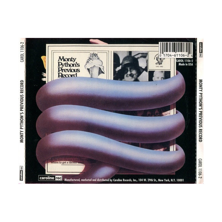 MONTY PYTHON - ANOTHER RECORD - 1CD