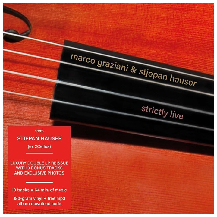MARCO GRAZIANI & STJEPAN HAUSER – STRICTLY LIVE - 2LP