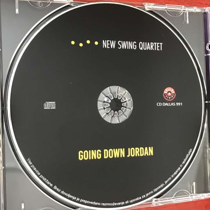NEW SWING QUARTET - GOING DOWN JORDAN - 1CD