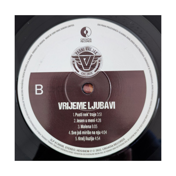 Parni Valjak – Vrijeme Ljubavi - 2LP