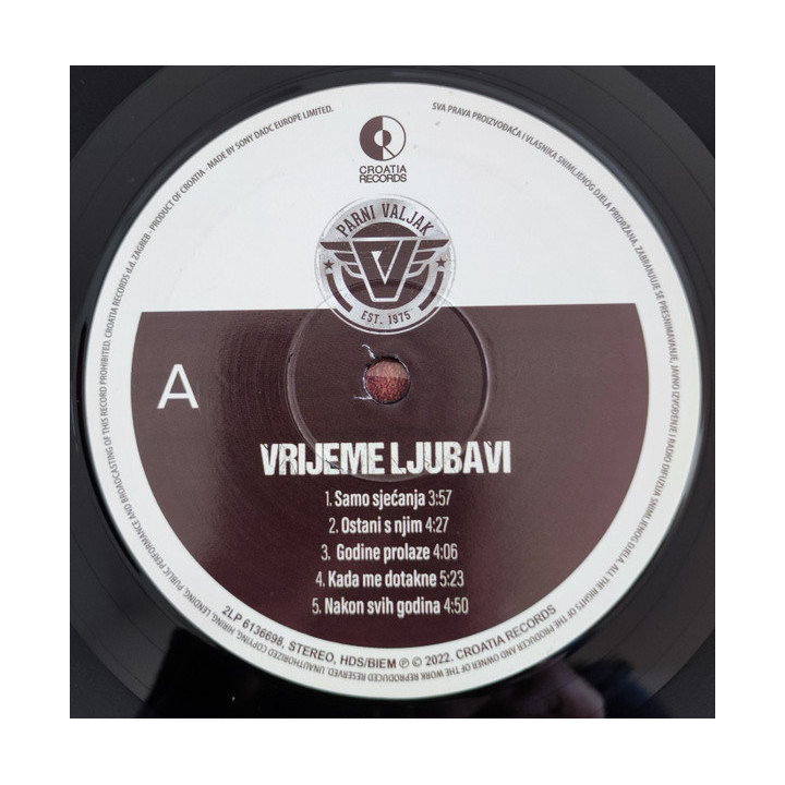 Parni Valjak – Vrijeme Ljubavi - 2LP