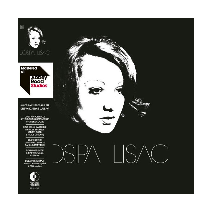 Josipa Lisac – Dnevnik jedne ljubavi (Masterd by Abbey Road) (180g) - 1LP