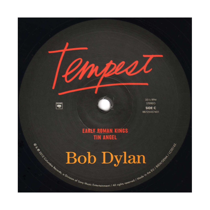 Bob Dylan – Tempest - 2LP