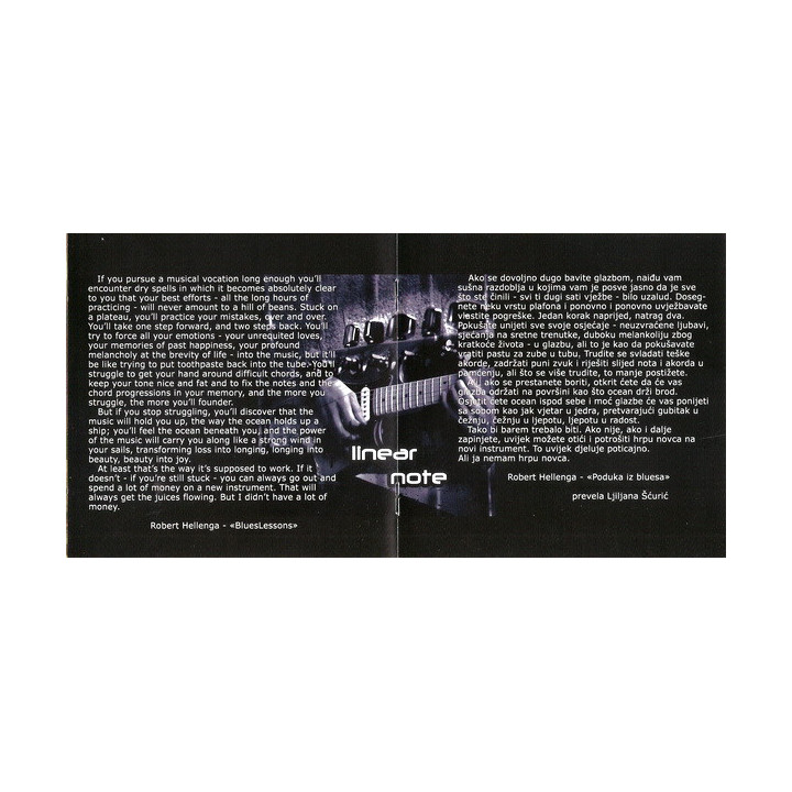 NEBOJŠA BUHIN - GUITAR LANGUAGE - 1CD