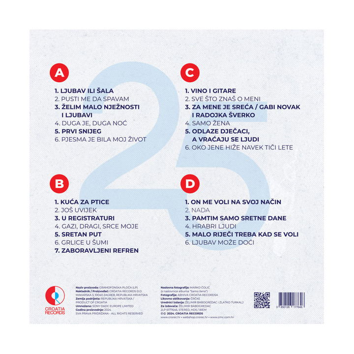 Gabi Novak – 25 Greatest Hits - 2LP