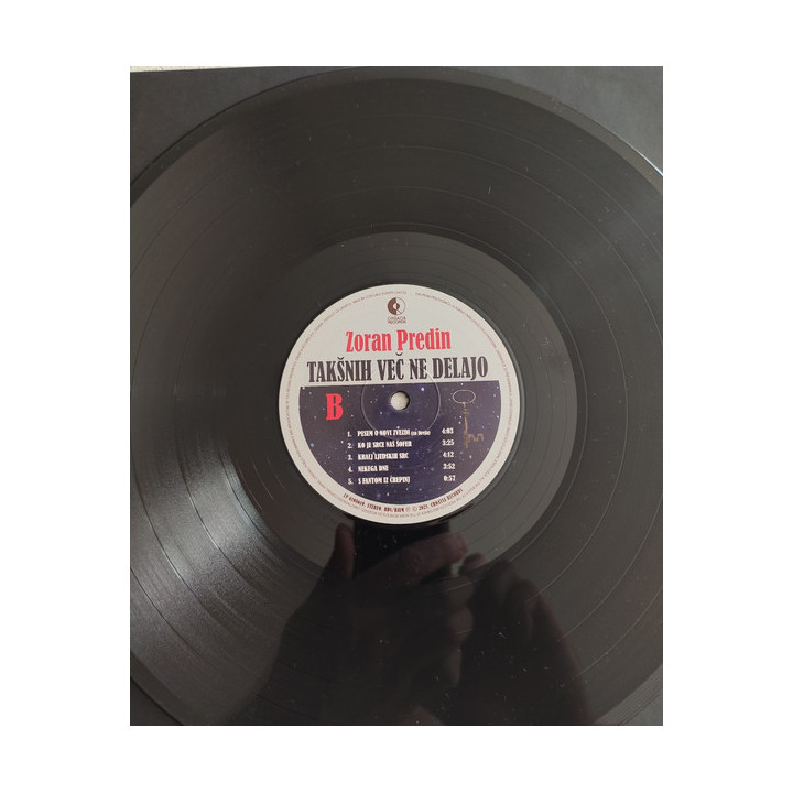 Zoran Predin – Takšnih Več Ne Delajo - 1LP