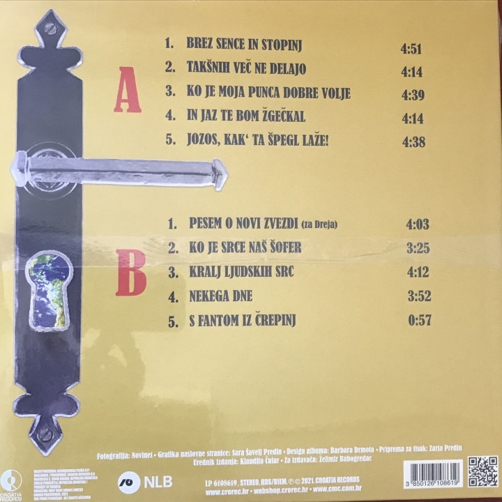 Zoran Predin – Takšnih Več Ne Delajo - 1LP